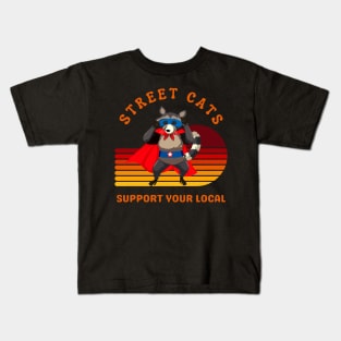 Street Cats Retro 80s Kids T-Shirt